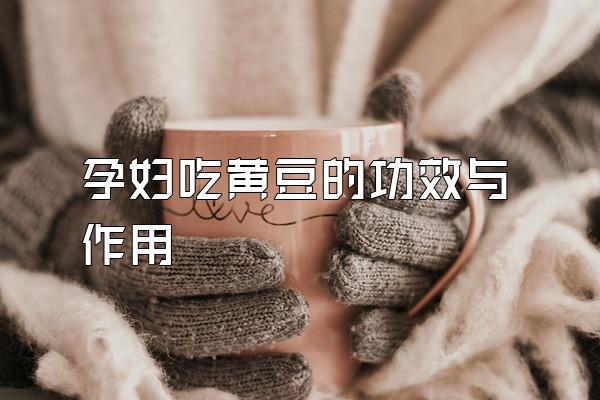 孕妇吃黄豆的功效与作用