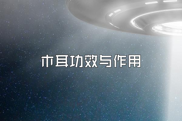 木耳功效与作用