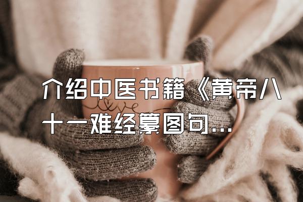 介绍中医书籍《黄帝八十一难经纂图句解》